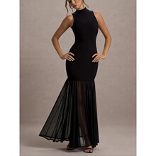 A 77306 Elegant Summer Chiffon Mesh Dress ����ƴ������ȹ
