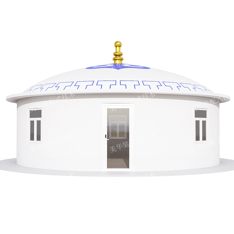 Gran tienda de mochila de granja comida al aire libre alojamiento de pastizales barbacoa hotel escénico grueso a prueba de viento y calor