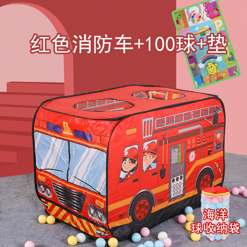 Tiktok tienda de coches Casa de juegos para niños Casa de interior casa pequeña casa de juguete para bebés casa de juegos PISCINA DE BOLAS de océano