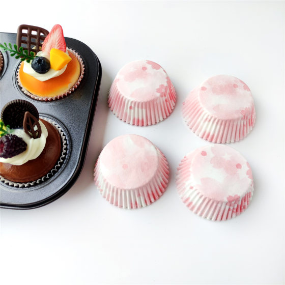 100 pice/box baking cake paper holder cupcake cup snow mei niang wrapping paper food paper holder mafin cup