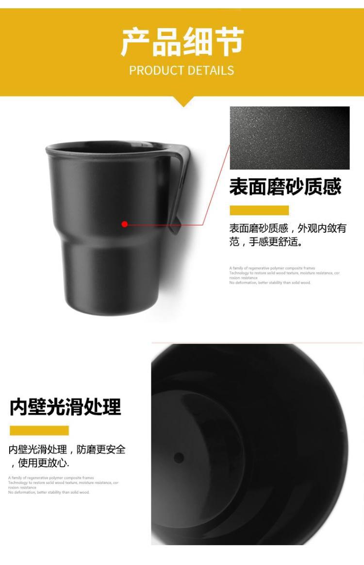 Car-mounted multifunctional portable water cup holder car air outlet water cup holder storage box trash can beverage holder