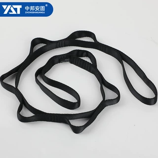 定 制多功能菊绳 空中瑜伽辅助用品吊床活力带瑜伽菊花绳