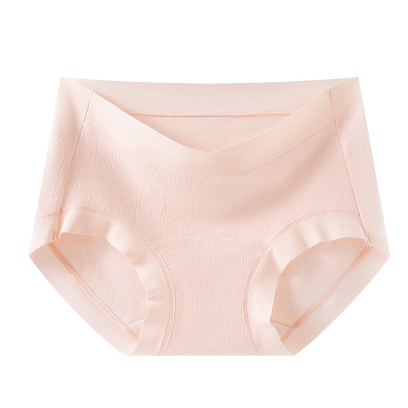 Ropa interior de maternidad de soporte de vientre en forma de V de cintura baja Embarazo temprano y medio tardío Ropa interior de algodón tipo A entrepierna antibacteriana calzoncillos de mujer