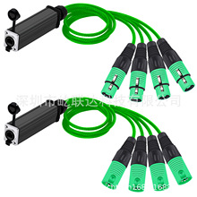 RJ45 to Audio 4 Channel 3Pin XLR Extender Multi Network