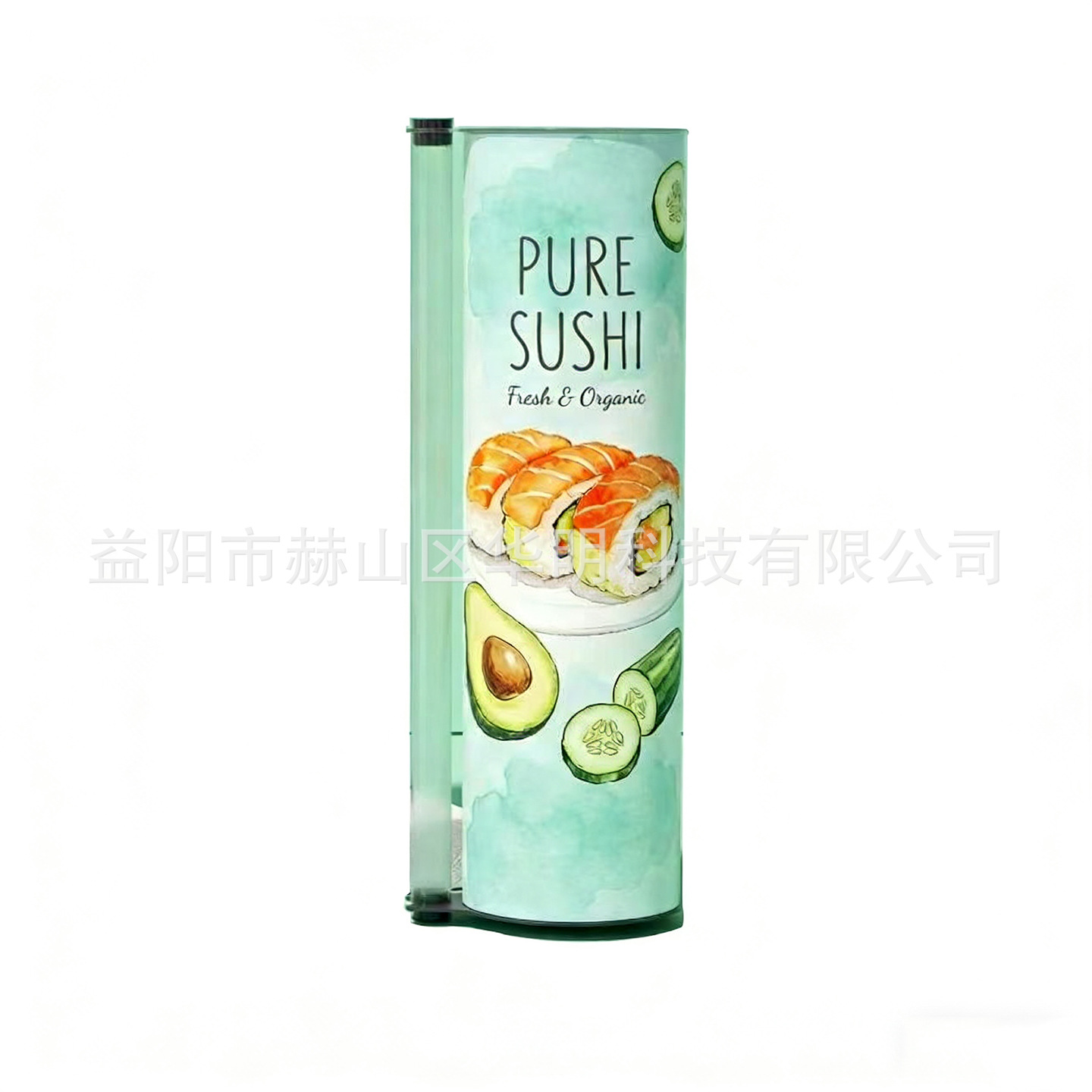 Caja de Embalaje Empujable para Sushi de Papel Kraft de Grado Alimenticio para Embalaje de Sushi