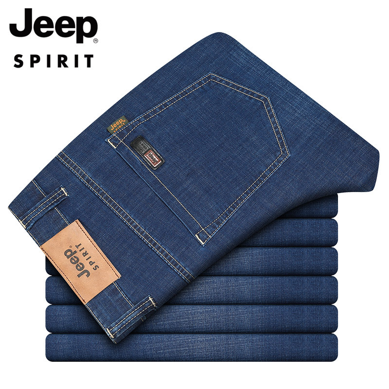 一件代发JEEP SPIRIT男士直筒牛仔裤JPKZ89002