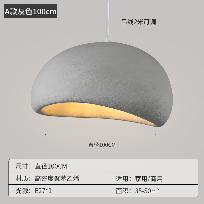 Wabi-Jifeng Candelabro Diseñador Cream Cafe Yuanbao B & B Restaurant