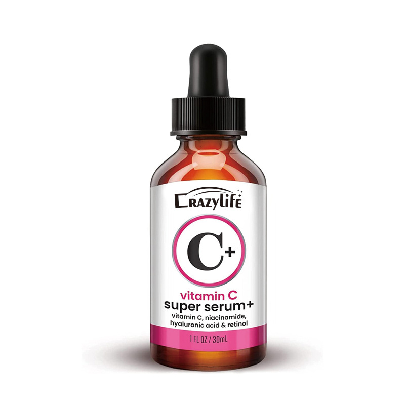Crazylife Vitamin C facial essence moisturizing liquid serum 30ml_voghion.com