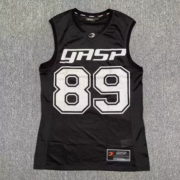 GASP tank quick-drying vest mesh breathable sports fitness European size men's waistcoat