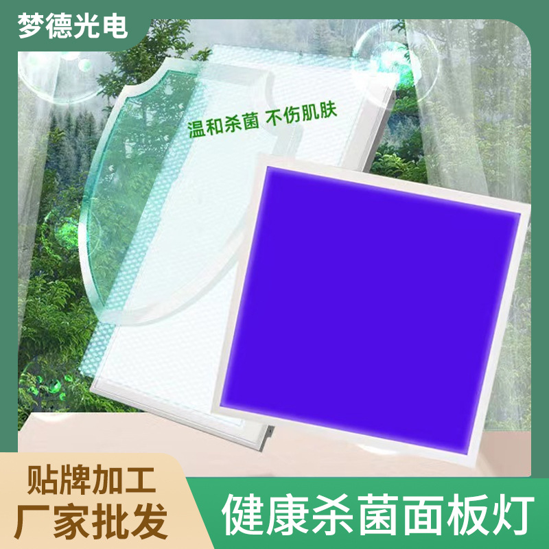 600*600嵌入式紫外线消毒灯医院幼儿园酒店集成吊顶UV杀菌吸顶灯