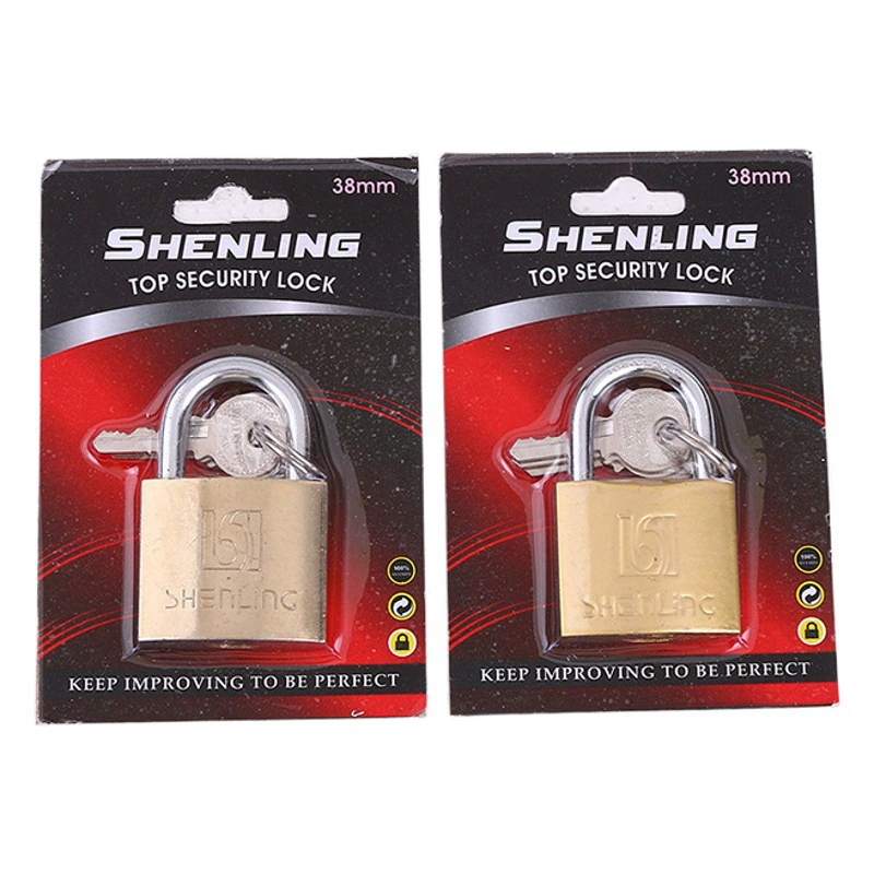 Имитация меди замок прямая разблокировка багажный замок двери и окна склад дверной замок производителей прямые поставки спальня шкаф замок медный замок