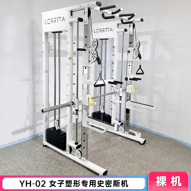 Máquina Smith, equipo de gimnasio, marco multifuncional, rack de sentadillas, rack comercial tipo big bird para pérdida de grasa