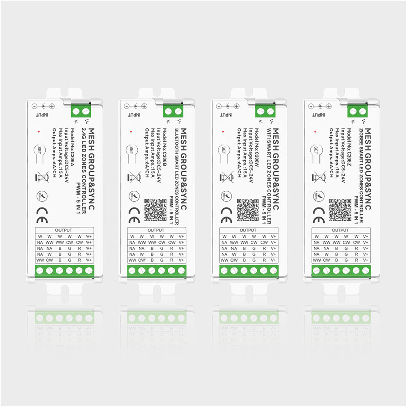 5in1 Aipin Tuya TUYA コントローラ RGBCW ファイブインワン スマート WIFI Bluetooth LED 調光器|undefined
