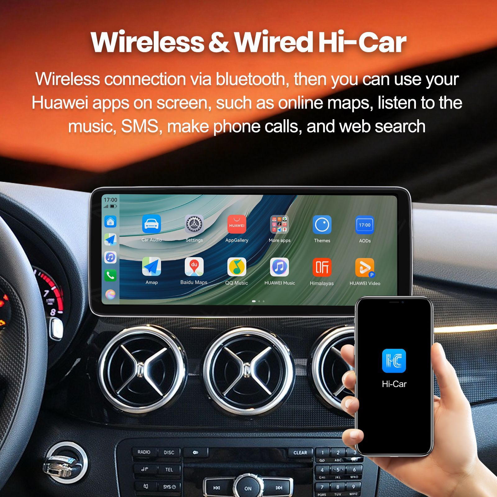 Suitable for Mercedes B-Class 2011-2012 Models, the Linux Screen Replacement Device Is Compatible with Ntg4.0 System Bba