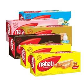 印尼进口Richeese丽芝士威化饼干特惠145g*整箱批发休闲网红零食