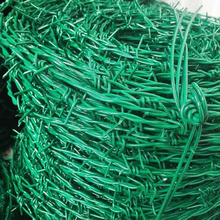 Cerca de Malla de Alambre de Púas de Doble Hebra de Acero Antirrobo para Protección