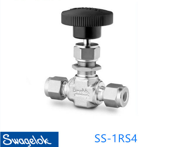 Swagelok世伟洛克  (SS-1RS4)   针阀1/4 in. 卡套管接头