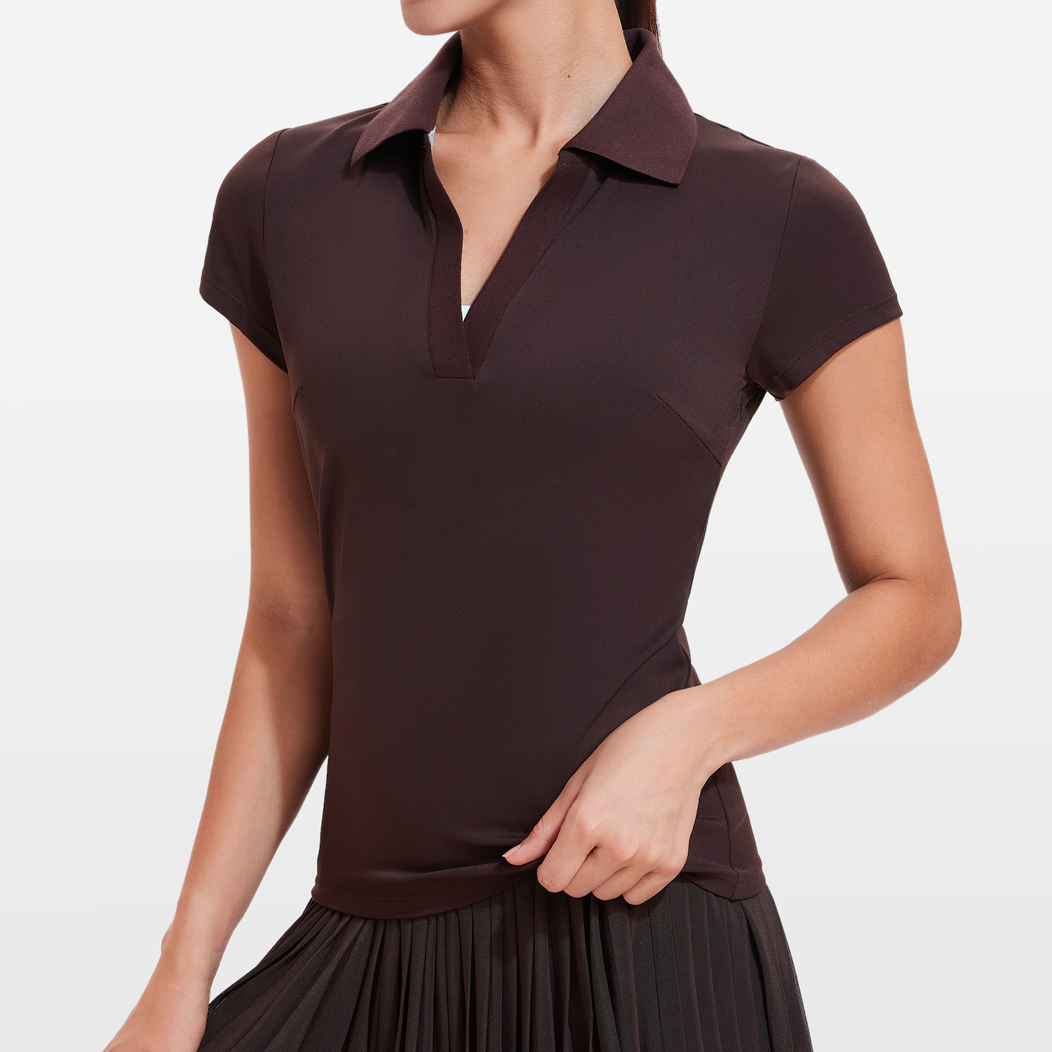 Conjunto Deportivo Caijue para Mujer, Transpirable, de Secado Rápido, para Tenis, Running, Yoga, Bádminton