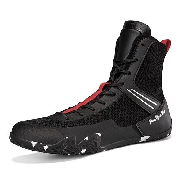 Boxing Shoes for Men and Women, Fighting Shoes, Wrestling Shoes, Short Wrestling Boots, Long Boots, Tendon Soles, Wear-Resistant Soles, Fighting Boxing Shoes