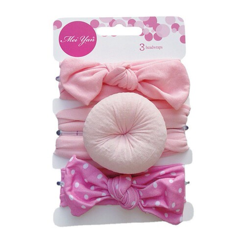 Baby girl hairband head accessories newborn baby European and American bow headband infant 100-day-old princess hairband