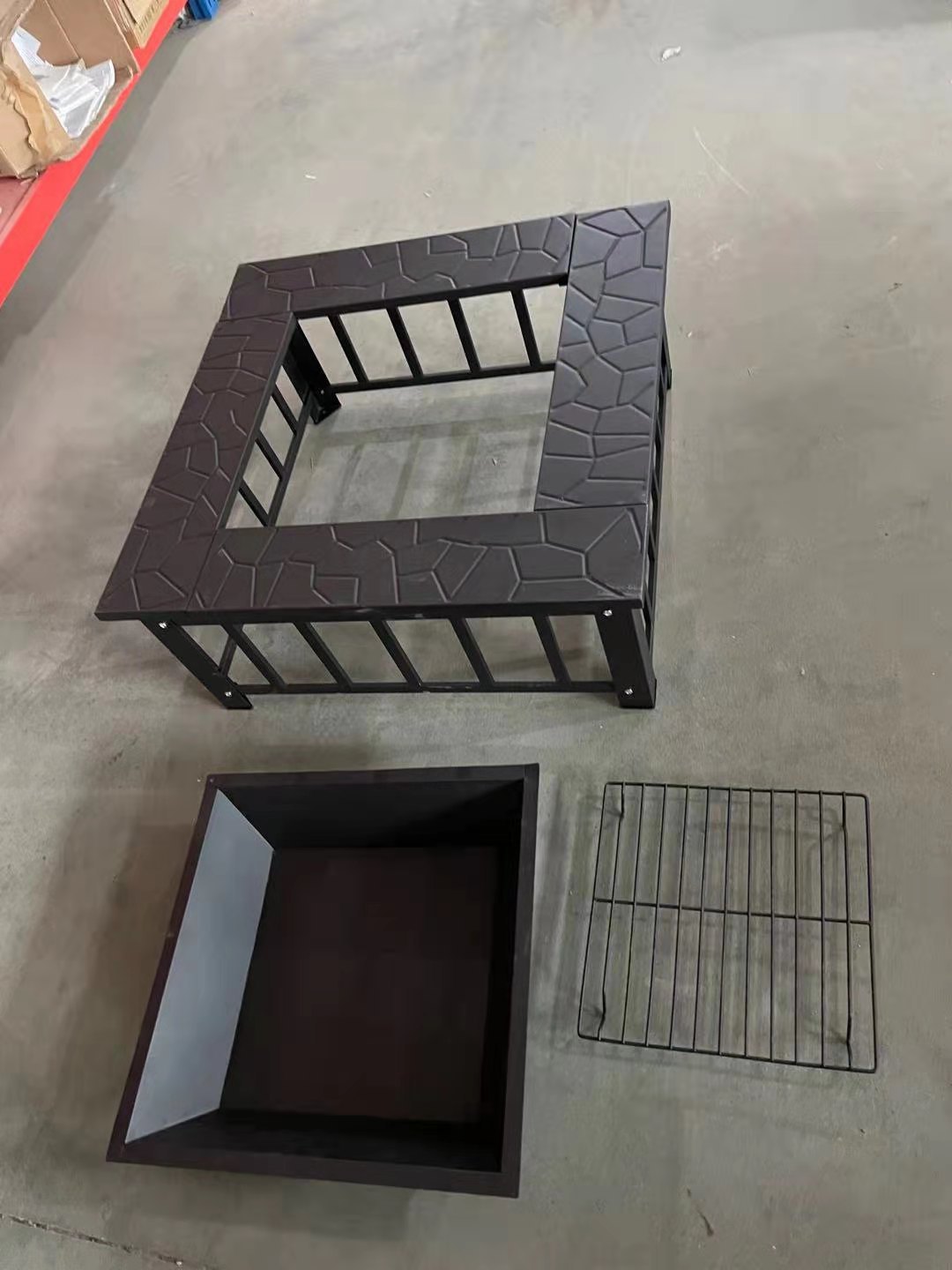 Suministro directo de fábrica Villa balcón barbacoa parrilla yarda fiesta barbacoa estufa patio al aire libre picnic barbacoa parrilla