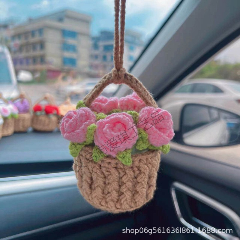 [완성차 매달아] 핑크 장미