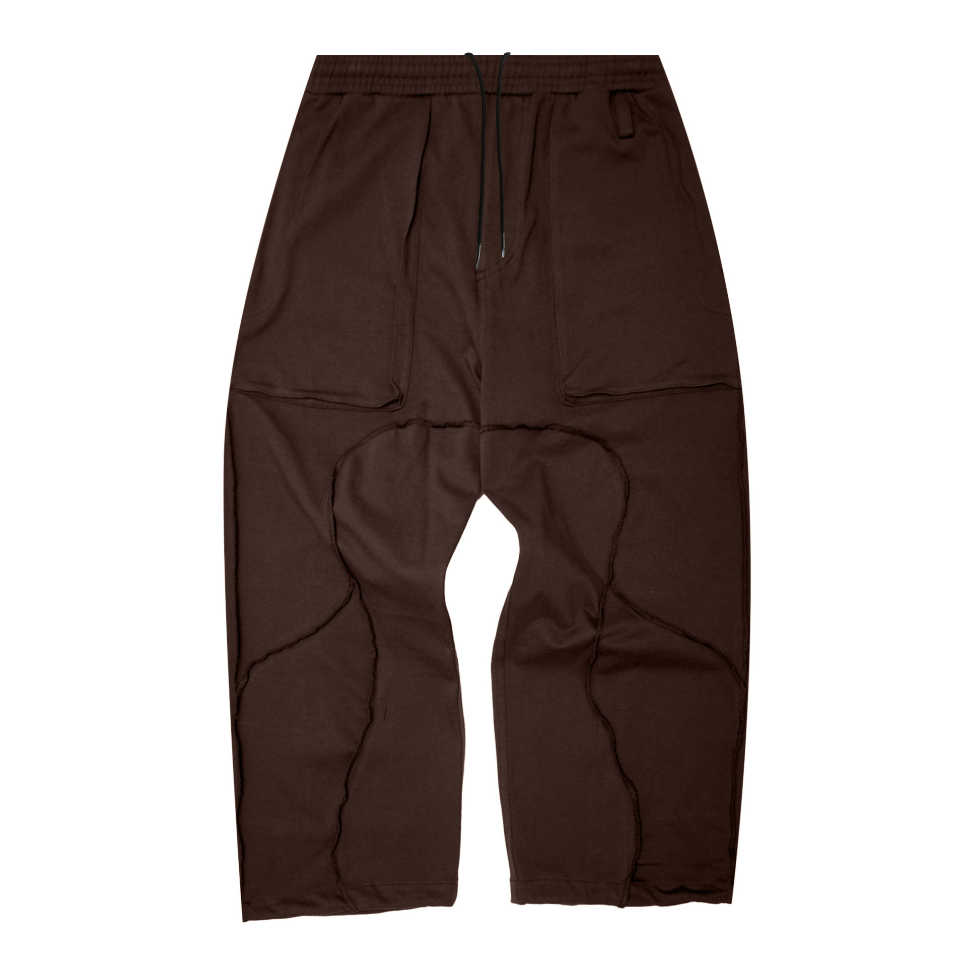 Pantalones Largos Deportivos con Empalme Retro para Hombre de Poliéster Absorbente de Humedad para Ocio y Correr