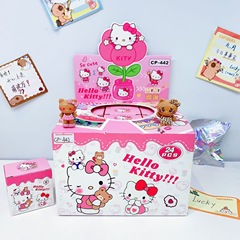 新款HelloKitty小萌粒创意可爱公仔桌面趣味摆件迷你萌趣手办玩具