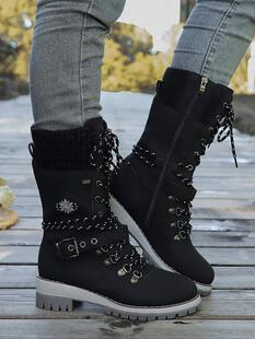 P 76141 Winter Warm High Boots Ůʿ��Ͳѩ��ѥ �W���羳