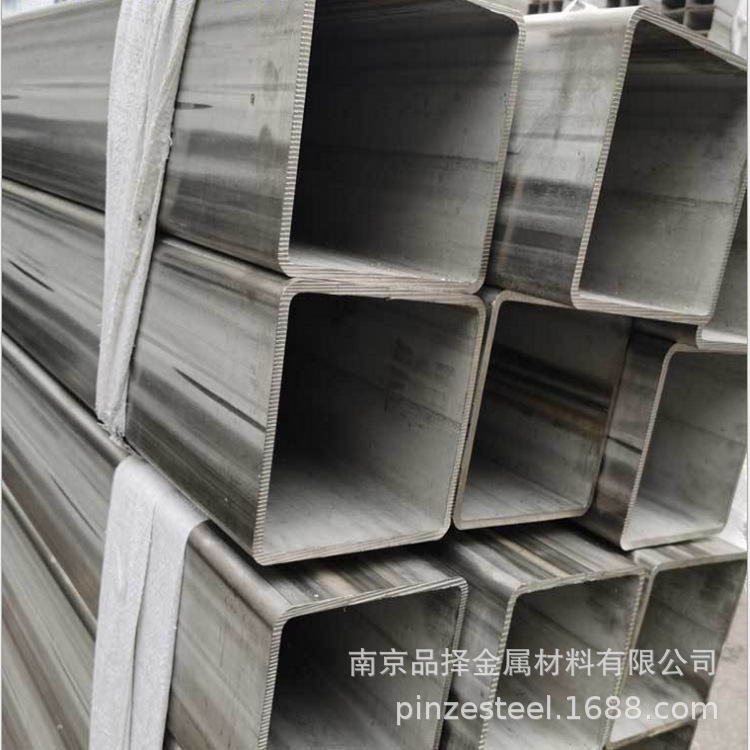 江苏南京304不锈钢方管 Q235焊接方管   201拉丝贴磨方管大量库存