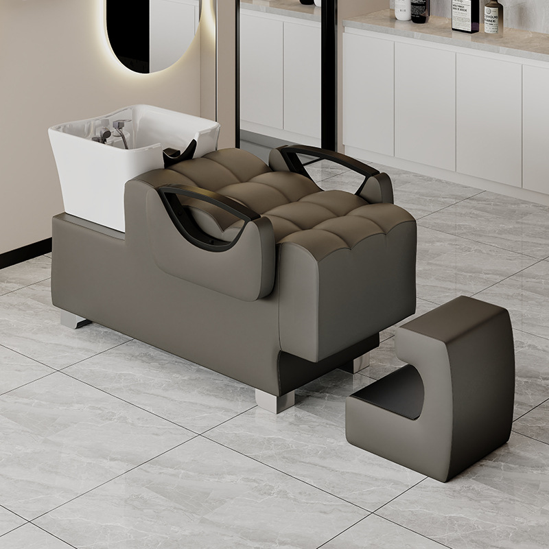 Crescente negro con asiento gris