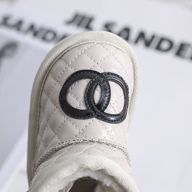 Mädchen-Schneestiefel, Kinder-Baby-Wanderschuhe, Plüsch und dicke Isolierung, Baumwollschuhe, Baumwollstiefel, Kinder- und_voghion.com