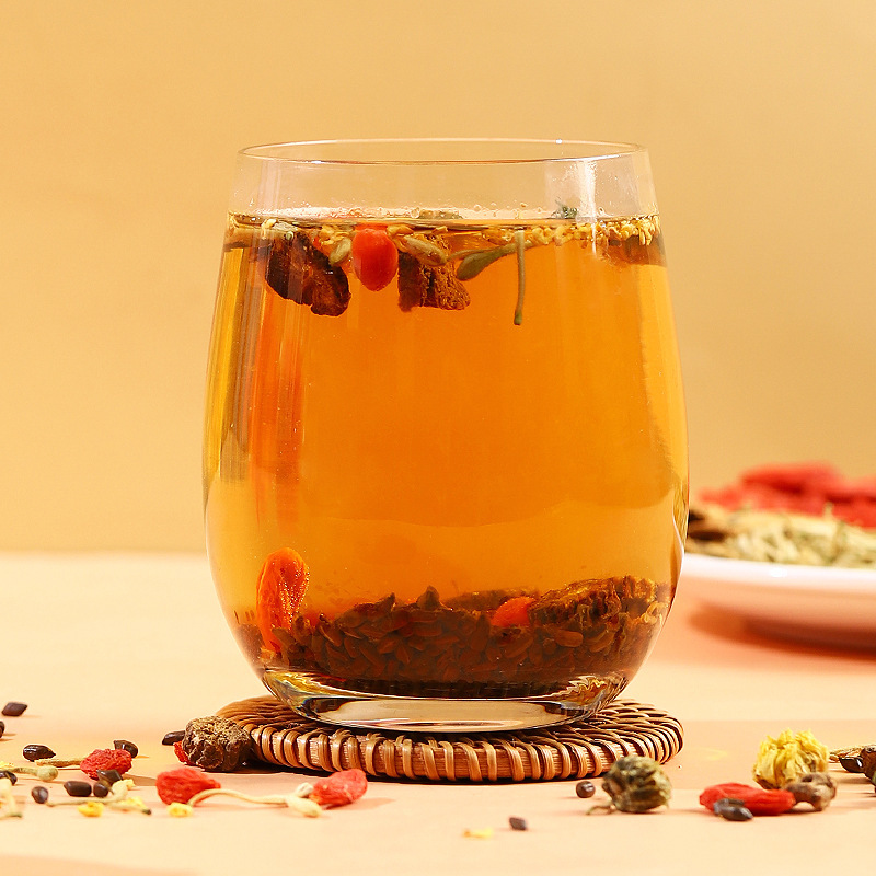 スイカズラ菊クコ茶 個包装箱入り 菊クコ カッシア種子ごぼう茶 菊カッシア種子茶|undefined