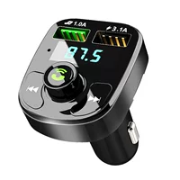X8 автомобильный MP3 Bluetooth-приемник 5,0 без потерь MP3 Воспроизведение прикуривателя автомобильные принадлежности многофункциональная музыка Быстрая зарядка