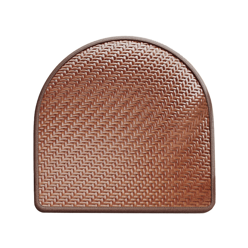 Cojín para silla de comedor Cojín para silla Cojín para silla de ratán de verano Cojín para trasero transpirable Cojín antideslizante Cojín para asiento antidolor de trasero Cojín frío