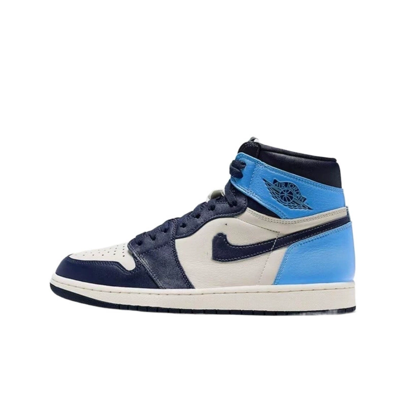 Air Jordan 1, кроссовки высокого уровня для баскетбола, спортивная обувь
