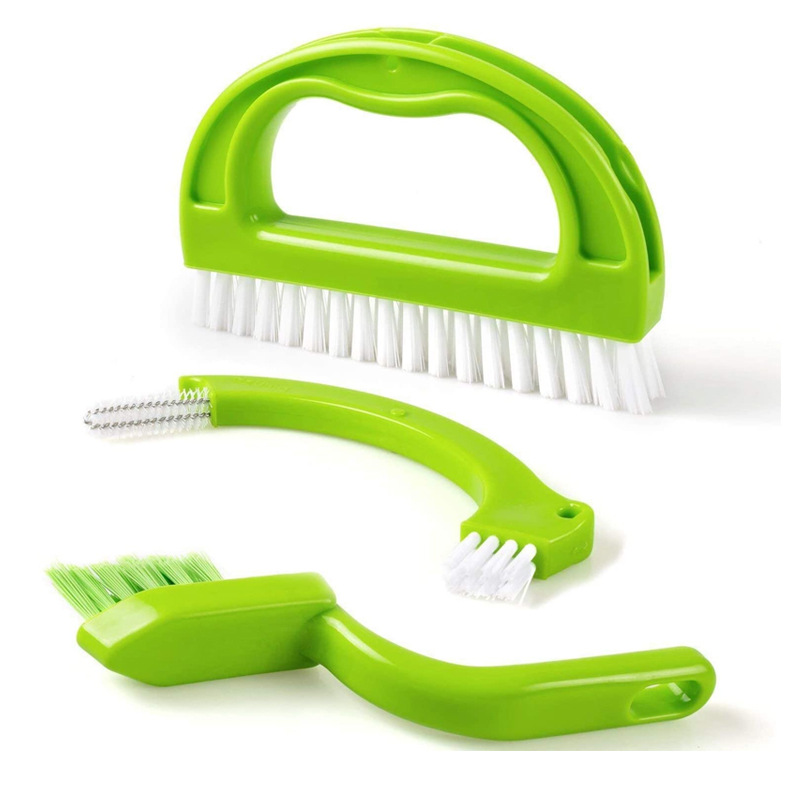 三件套瓷砖刷地板刷地缝刷厨房刷缝隙清洁刷清洁工具