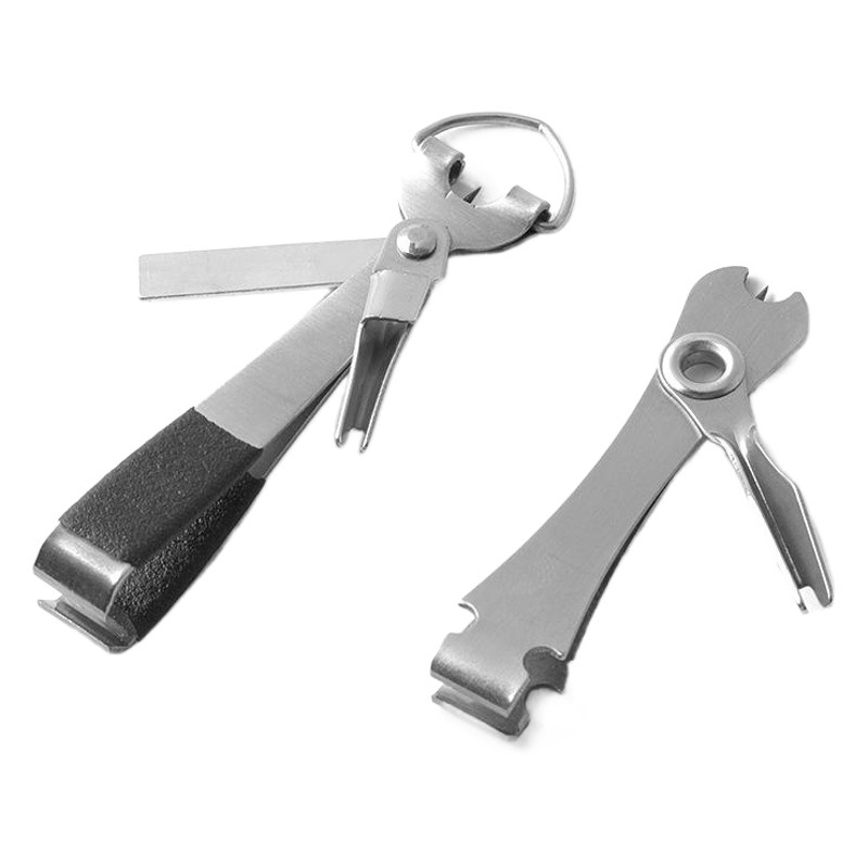 Venta al por mayor de la fábrica suministros de pesca al aire libre alicates de pesca tijeras de línea de pesca de roca multifuncional 4-en-1 tijeras de hilo