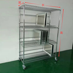 定制源头厂家SMT钢网存储架激光钢网周转车印刷钢网放置架可批发