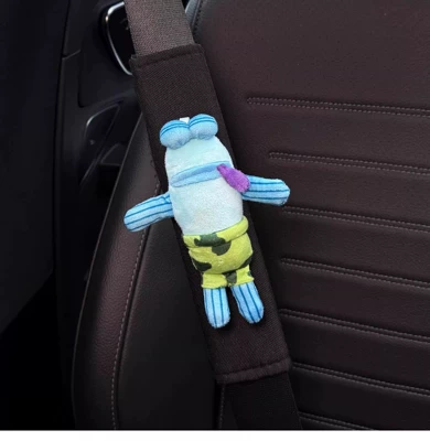 Cute Cartoon Car Seatbelt Seat belt shoulder pad - lying-flat-fish