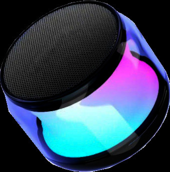 個性的なカスタムカラーライトbluetoothオーディオ屋外スピーカーのデスクトップサブウーファミニbluetoothオーディオギフトメーカー|undefined