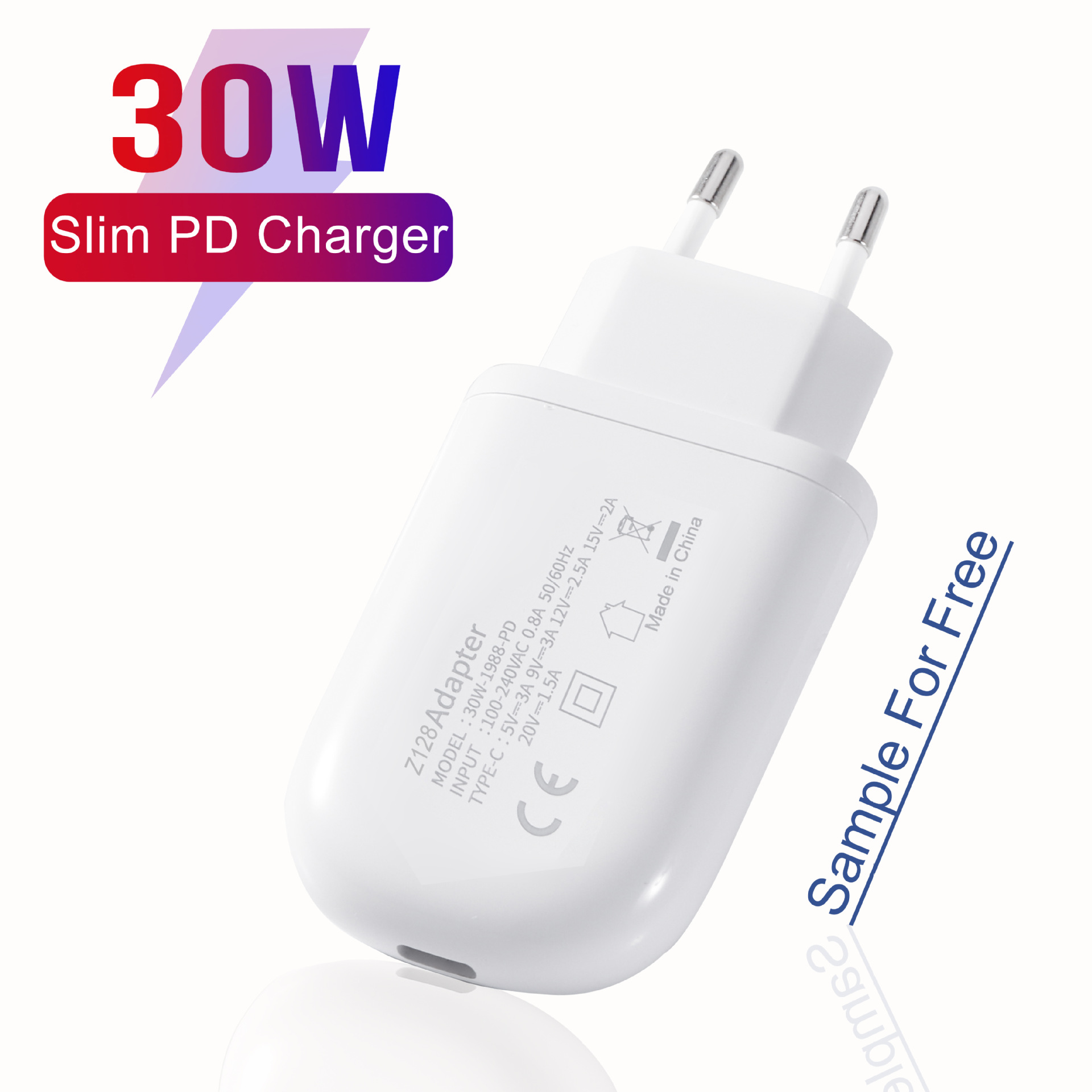 QIHANG PD30W快充数据线充电器适用于12/11promax/x/xs/8P/xr/13