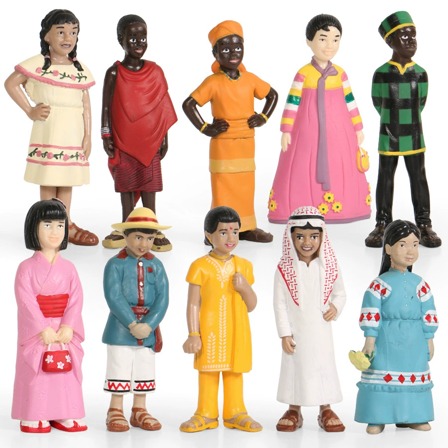 Моделирование моделей национальных персонажей по всей стране