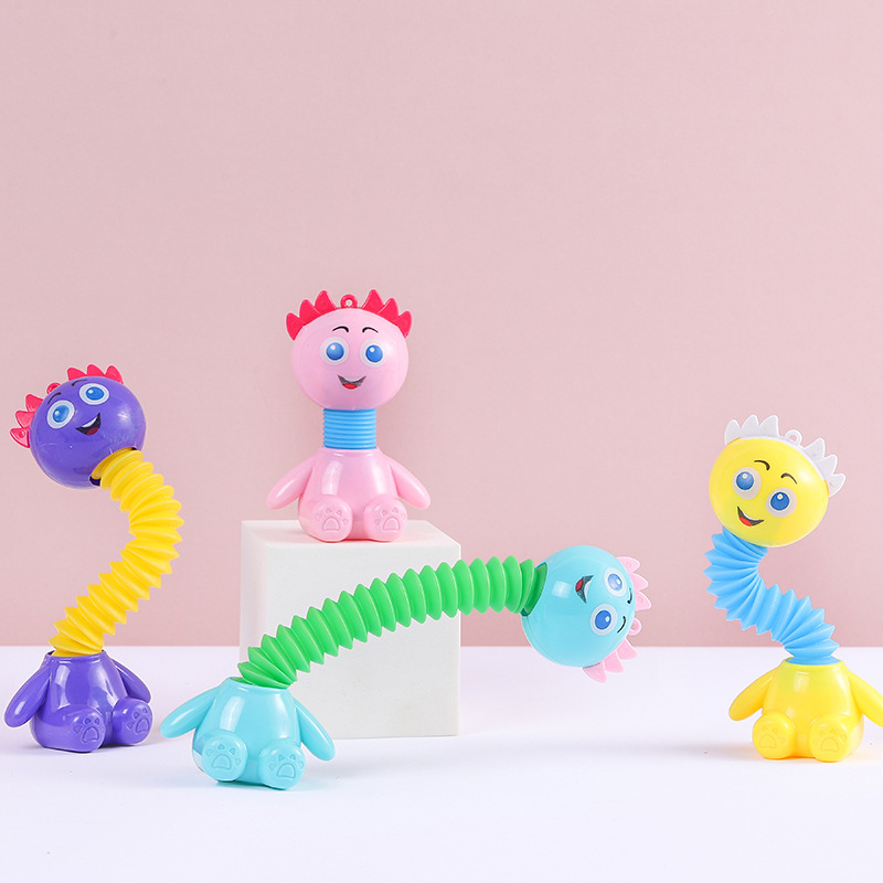 Espejo cruzado nuevo descompresión telescópico ciervo conejo sentido de los niños descompresión ventilación novedoso juguete estiramiento muñeca