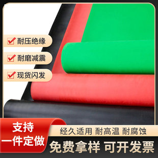Hebei high temperature resistant silicon EPDM rubber plate various high quality black insulation rubber plate series rubber plate company