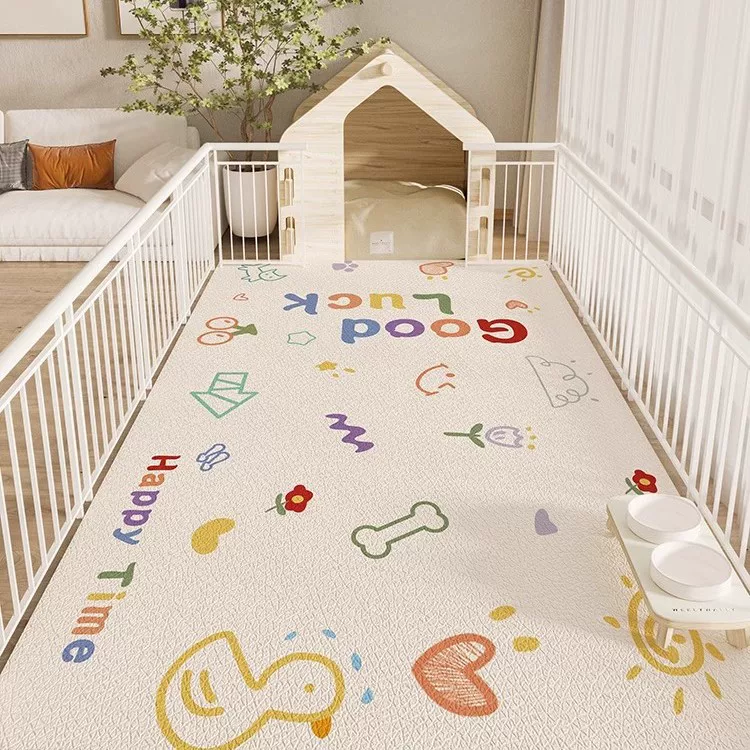Картинко Waterproof не скользящий коврик для домашних животных - забавное bedding для кошек и собак от