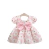 Dress, children's small princess costume, fashionable skirt, flowered, Korean style, children's clothing, wholesale