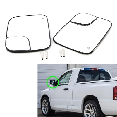 5161010AA 5191036AA is suitable for Dodge Ram 1500 models from 1998-2010, rearview mirror with heating