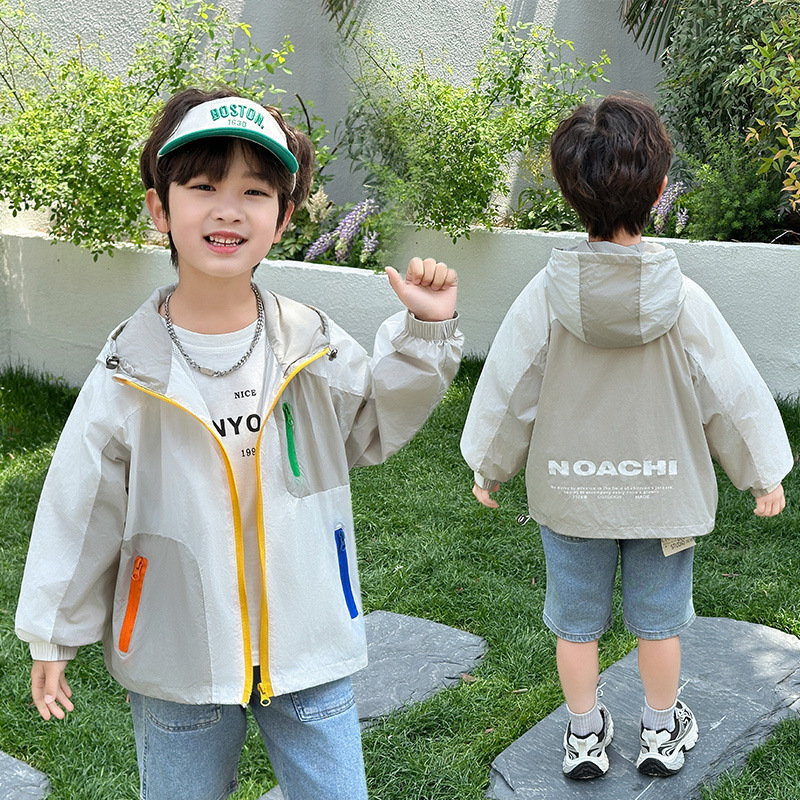 화이트 카키색 [이중 자외선 차단, 차양 및 통기성]