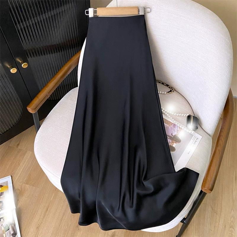 Autumn skirt, plus size, A-line